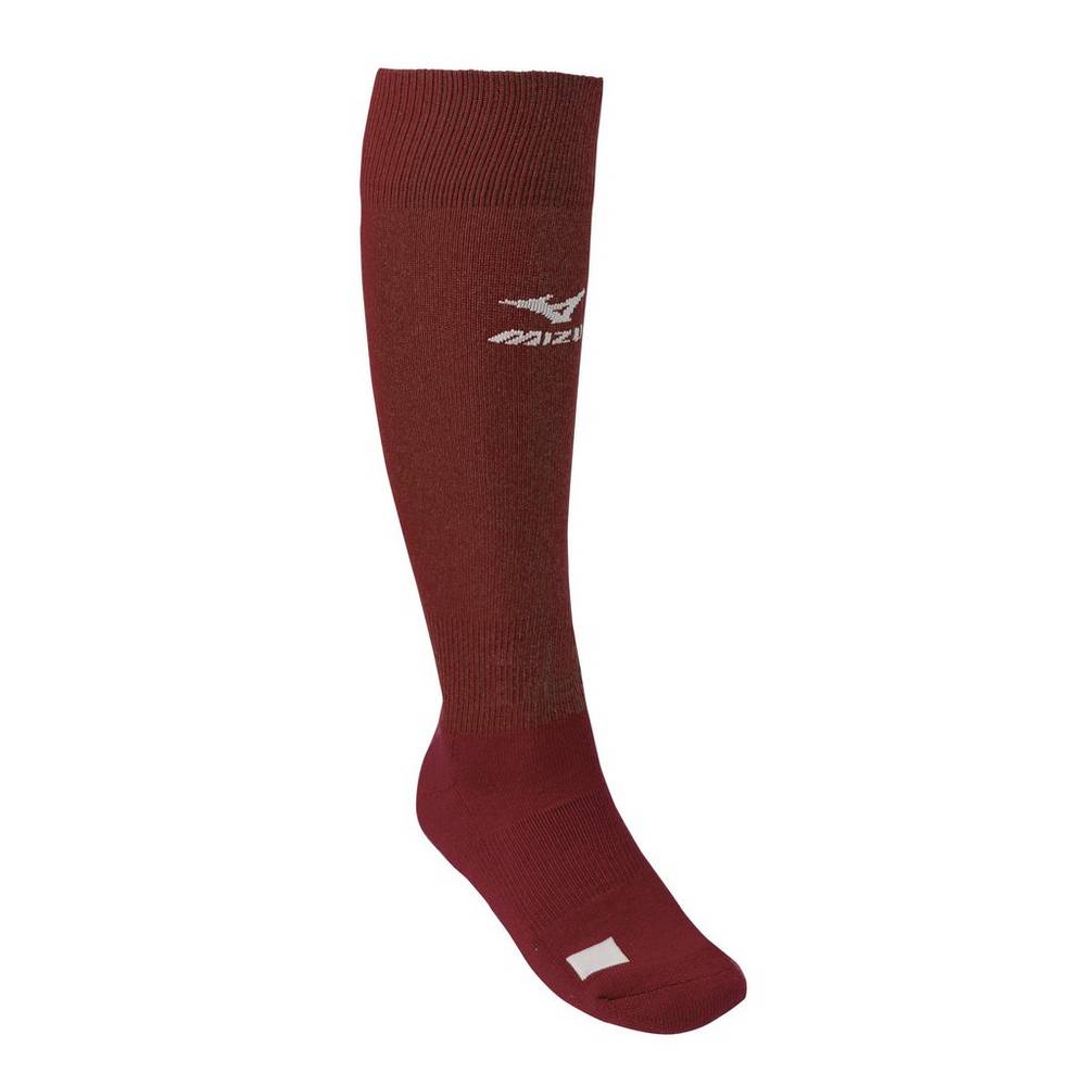 Mizuno Performance Fastpitch G2 - Erkek Çorap - Bordo Türkiye (SBHAIO-615)